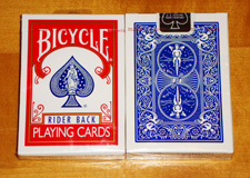 carti de joc bicycle rider back