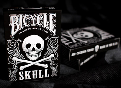 carti de joc bicycle skull