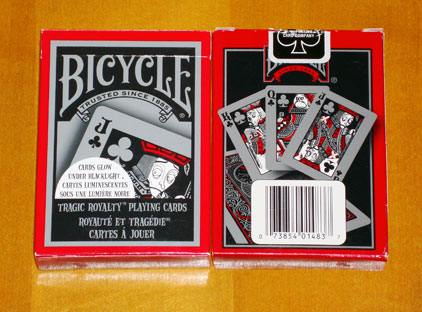 carti de joc bicycle tragic royalty