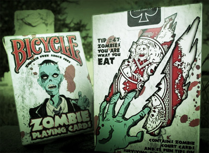 carti de joc bicycle zombie