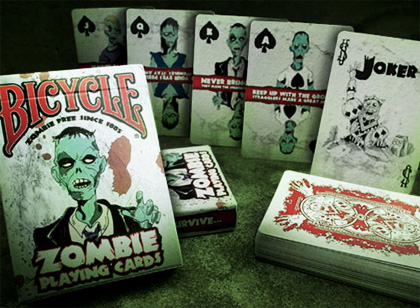 carti de joc bicycle zombie