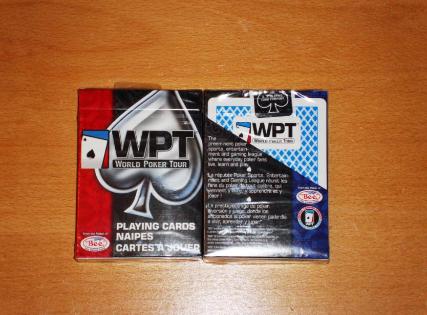 carti de joc world poker tour